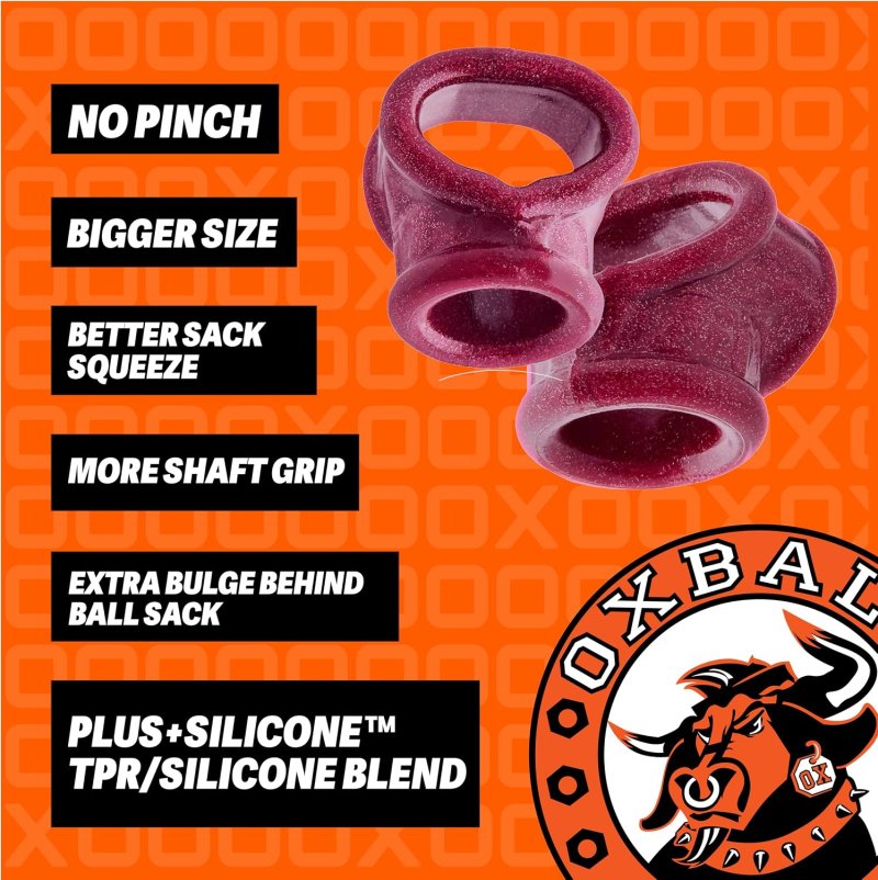 OxBalls CockSling Fit (Cherry Lips) – Slimmed Down Penis Sling
