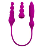 Adrien Lastic 2X + LRS (Purple) – Waterproof Double Ended Dildo with Remote Control and Vibration Modes > Dildos > Double Dildos