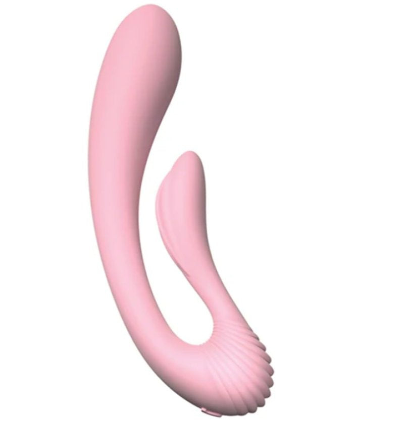 Adrien Lastic G-Wave Pink 18cm Ultra-Flexible Rabbit Vibrator | G-Spot > Sex Toys For Ladies > G-Spot Vibrators Main image