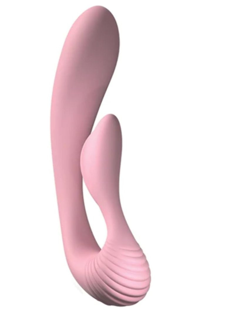 Adrien Lastic G-Wave Pink 18cm Ultra-Flexible Rabbit Vibrator | G-Spot > Sex Toys For Ladies > G-Spot Vibrators