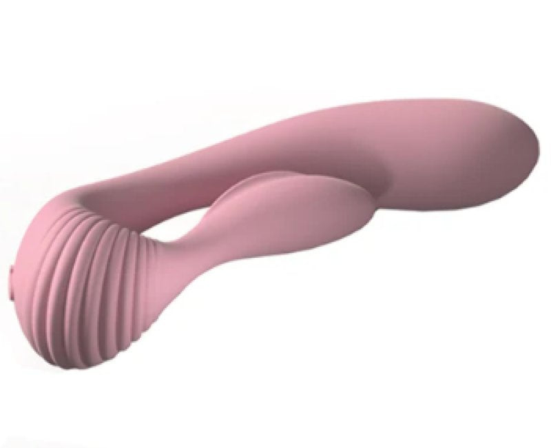 Adrien Lastic G-Wave Pink 18cm Ultra-Flexible Rabbit Vibrator | G-Spot > Sex Toys For Ladies > G-Spot Vibrators