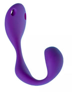 Adrien Lastic Mr. Hook Purple Strap-On Hands-Free Double Action Stimulator with Remote Control and Adjustable Waistband