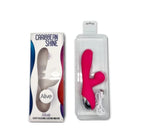 Alive Caribbean Shine Fuchsia G-Spot Pulsating and Suction Vibrator 21 cm Splashproof > Sex Toys For Ladies > G-Spot Vibrators
