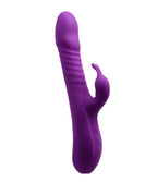 Alive Romax 24.4cm Purple Skin-Friendly Silicone Waterproof Rabbit | Massager