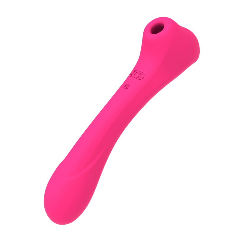 Alive Quiver Clitoral Massager Pink Waterproof Vibrator with 10 Vibration and Suction Modes > Sex Toys For Ladies > Air Pulsation