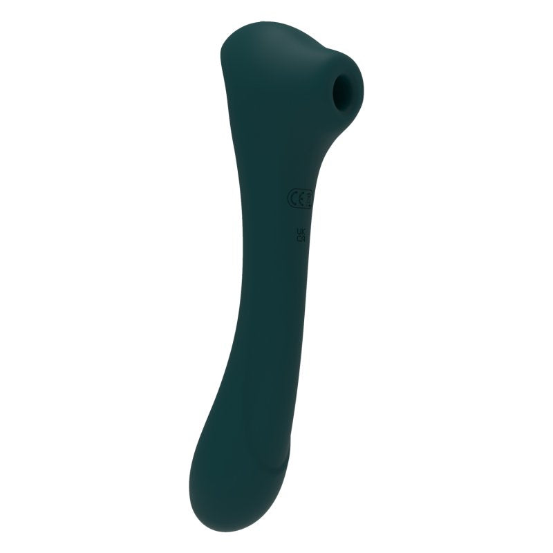 Alive Quiver Clitoral Massager Teal with 10 Vibration and Suction Modes, 20.2 cm > Sex Toys For Ladies > Air Pulsation Main image