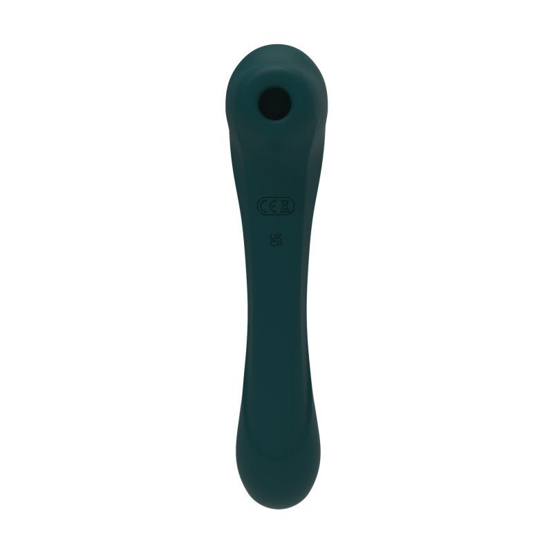 Alive Quiver Clitoral Massager Teal with 10 Vibration and Suction Modes, 20.2 cm > Sex Toys For Ladies > Air Pulsation