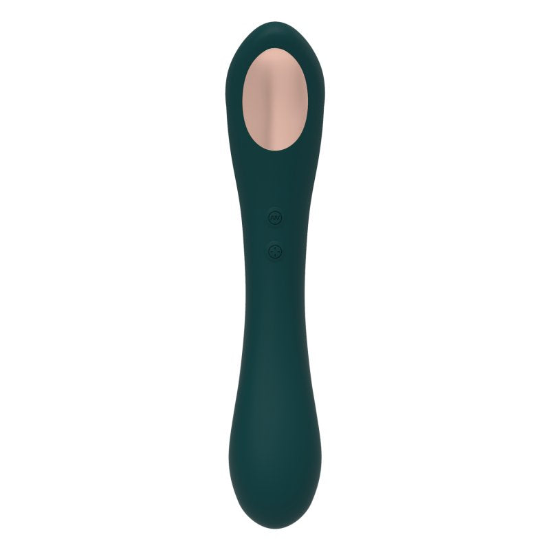 Alive Quiver Clitoral Massager Teal with 10 Vibration and Suction Modes, 20.2 cm > Sex Toys For Ladies > Air Pulsation