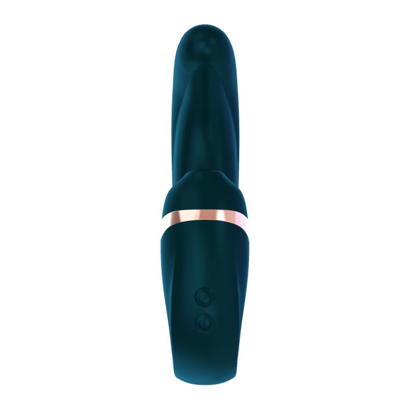 Adrien Lastic My G Clitoral Stimulator with Dual Motors and Suction Technology in Teal > Sex Toys For Ladies > G-Spot Vibrators