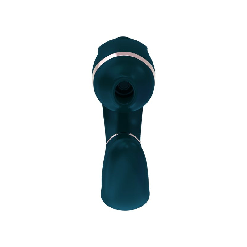 Adrien Lastic My G Clitoral Stimulator with Dual Motors and Suction Technology in Teal > Sex Toys For Ladies > G-Spot Vibrators