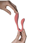 Adrien Lastic Couple Secrets II Dual-Head Vibrator with App Control, Silicone, Coral Pink > Sex Toys > Couples Toys