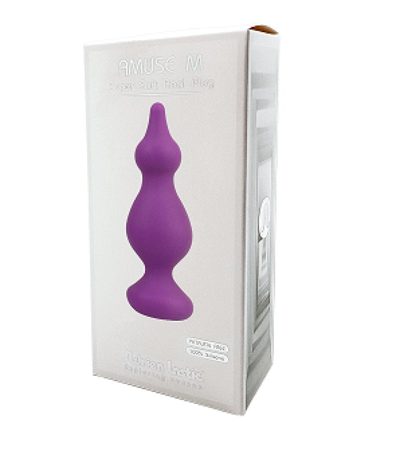 Adrien Lastic Amuse Purple Medium 11.5cm > Anal Range > Butt Plugs