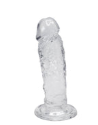 Alive Majestic Jelly Dildo 5 Inch Transparent Extra Slippery Suction Cup Base > Dildos > Slim Dildos