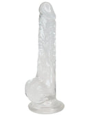 Alive Lusty 7 Inch Transparent Hypoallergenic Jelly Dildo Waterproof