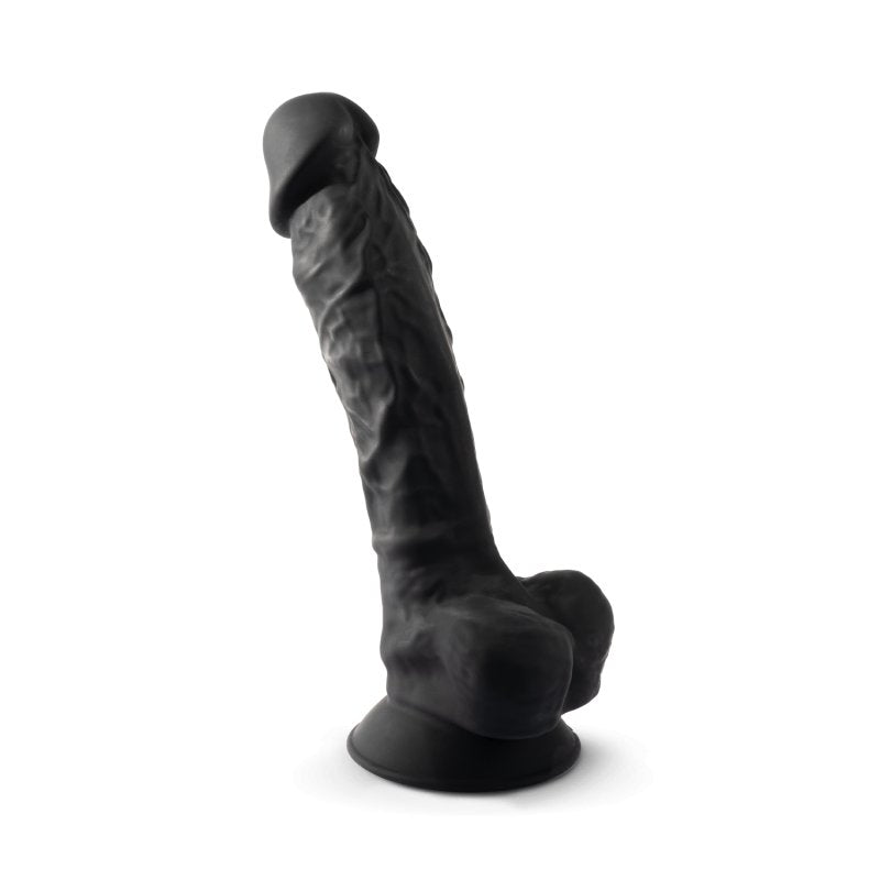 Black silicone sleeve on a white background