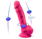 SilexD Model 1 – 8 Inch Dual Density Silicone Dildo