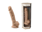 SilexD Model 1 – 10 Inch Dual Density Silicone Dildo with Balls