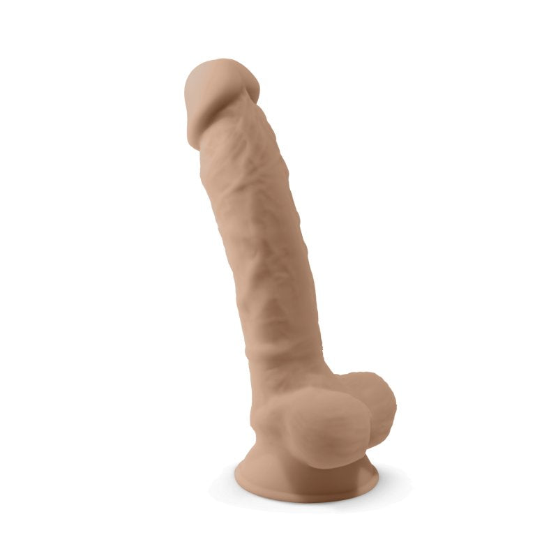 SilexD Model 1 – 10 Inch Dual Density Silicone Dildo with Balls