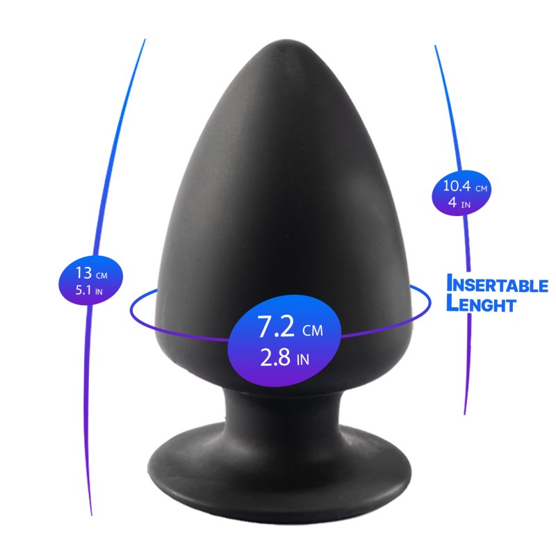 Silexd Plug Model 1 Large – Premium Dual Density Silicone 13cm Butt Plug