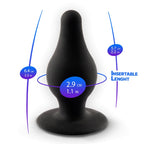 Silexd Model 2 Extra Small Dual Density Plug – Hypoallergenic 2.5" Silicone Plug