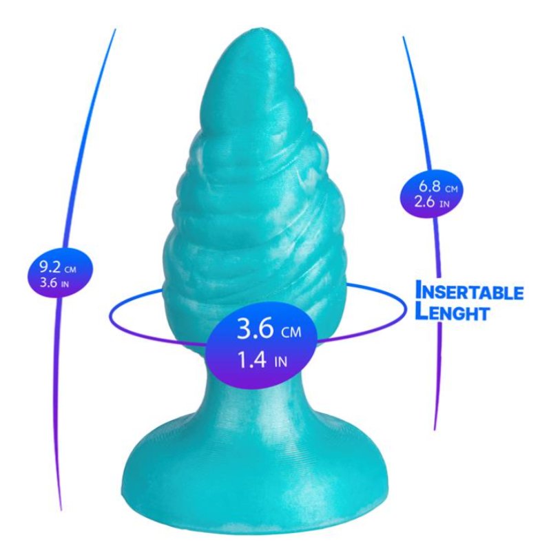 Silexd Melty – Liquid Silicone Thermoreactive Medium Butt Plug