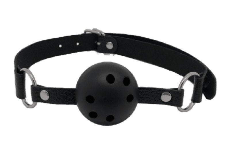 Alive Discretion Black Breathable Ball Gag 64 cm Length, 4.5 cm Diameter, Waterproof IPX8 > Bondage Gear > Gags and Bits