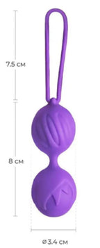 Adrien Lastic Geisha Lastic Balls Size S Purple > Sex Toys For Ladies > Kegel Exercise