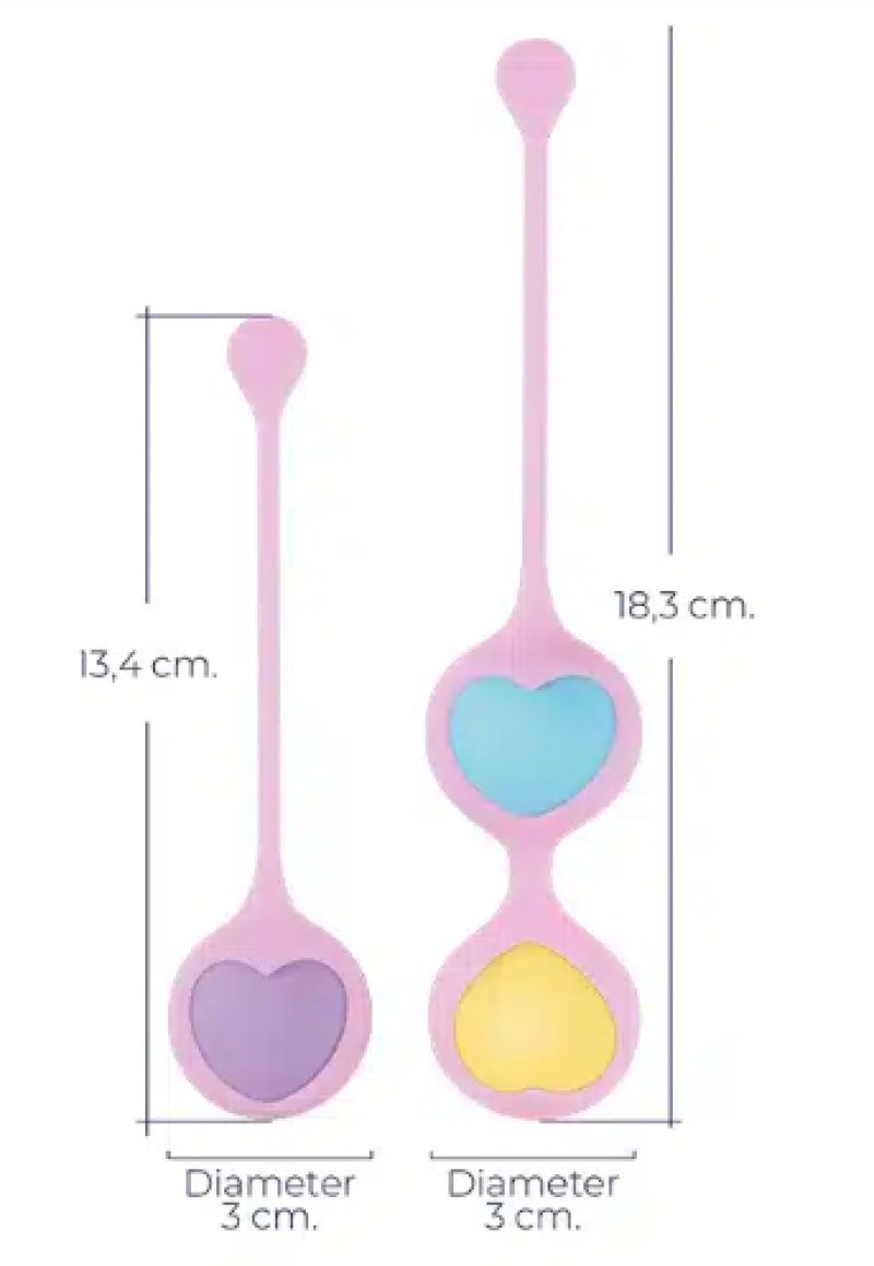 Wooomy Love Pearls - Kegel Set of 2 > Sex Toys For Ladies > Kegel Exercise