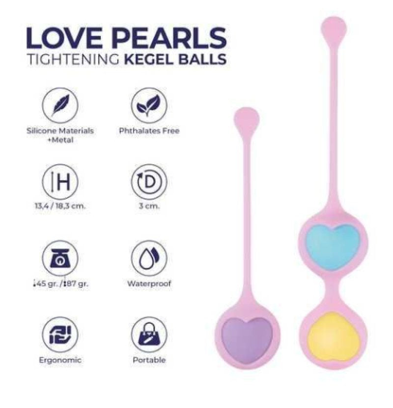 Wooomy Love Pearls - Kegel Set of 2 > Sex Toys For Ladies > Kegel Exercise