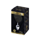 Alive Metal Fluffy Plug Black Medium > Anal Range > Tail Butt Plugs