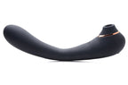 INMI Shegasm 7X Pose Bendable Suction Vibrator with Flexible Shaft, Powerful Vibration, and Suction – Black