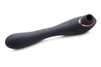 INMI Shegasm 7X Pose Bendable Suction Vibrator with Flexible Shaft, Powerful Vibration, and Suction – Black