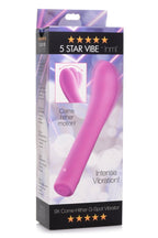 Inmi 5 Star Come Hither G-Spot Vibrator Pink with 9 Vibration Modes and Flexible Silicone Shaft