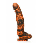 Creature Cocks Sabretooth (Orange and Black Camo) Silicone 11.3 Inch Dildo – Fantasy-Inspired Silicone Dildo