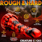 Creature Cocks Demon Rising 8 Inch – Dragon-Inspired Textured Dildo