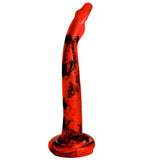 Creature Cocks King Cobra (Red and Black) – X-Large 18 Inch Silicone Dong