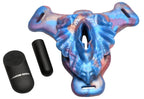 Creature Cocks Siren Snatch Silicone Strap On with Vibrating Features