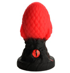 Creature Cocks Eye of the Dragon Silicone Butt Plug in Red