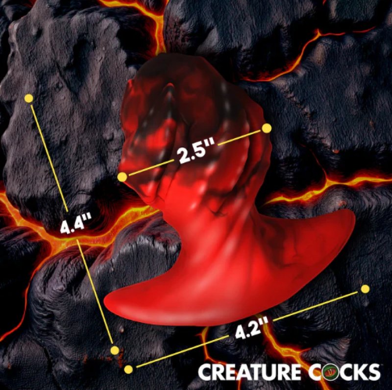 Creature Cocks Dragonspawn Large Silicone Butt Plug