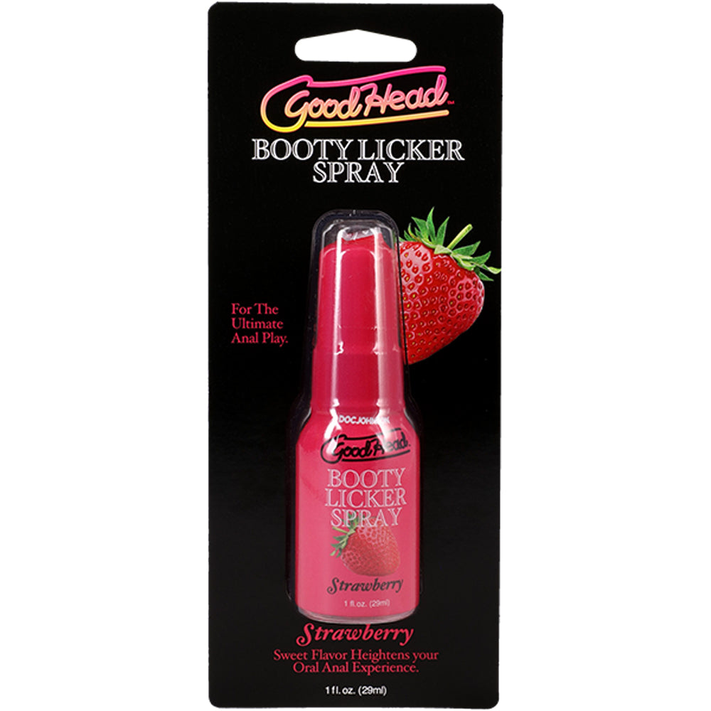 GoodHead Booty Licker Spray Strawberry 29ml Delicious Flavor Default Title > Lube > Oral Gels & Sprays