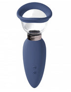 Pumped Delightful Automatic 5 Speed Silicone Vulva and Breast Pump Blue