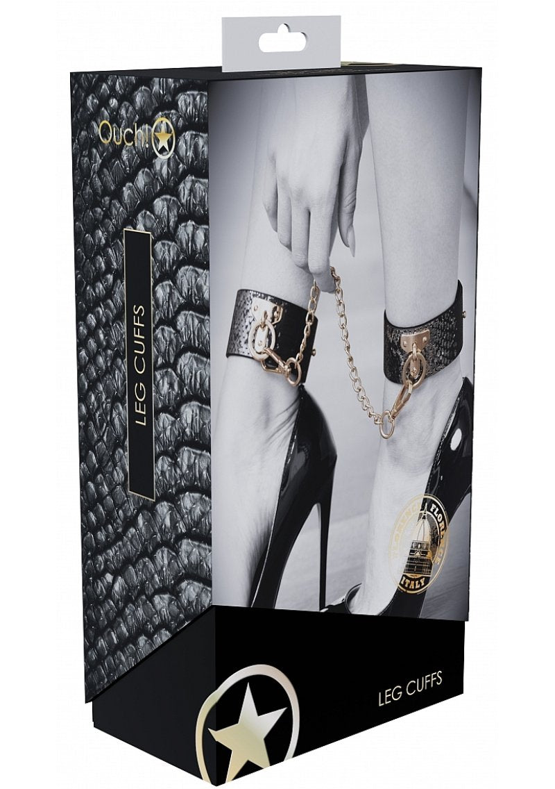 Ouch Florence Collection Leg Cuffs Elegant Ankle Restraints > Bondage Gear > Restraints
