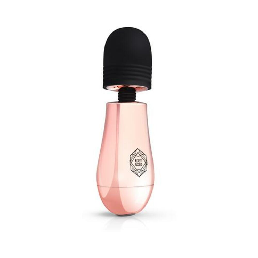 Rosy Gold Nouveau Mini Massager Compact Wand in Rosy Gold > Sex Toys > Mini Massagers