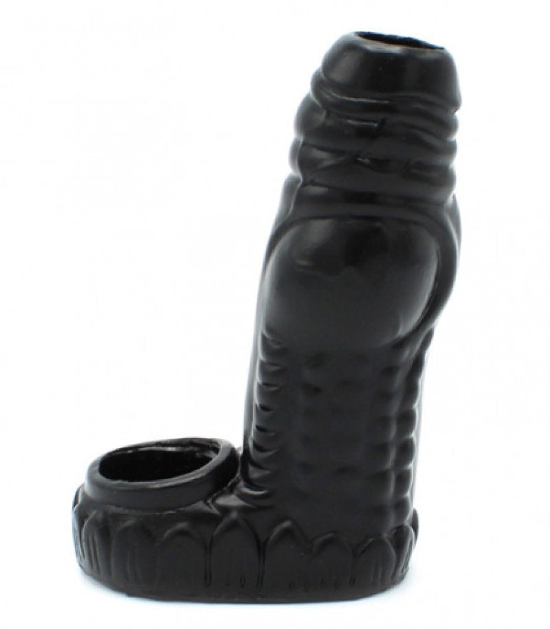 Kiotos Monstar Sleeve 05 Black 5.3" inch Full Soft Liquid Silicone Penis Sleeve Main image
