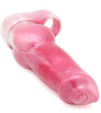 Kiotos Monstar Sleeve 09 8" inch Pink Body Safe Liquid Silicone Premium Penis Sleeve