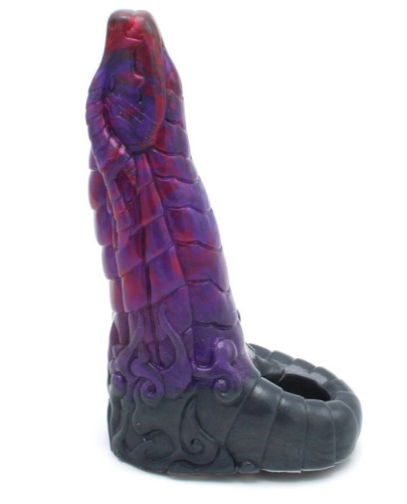Kiotos Monstar Sleeve 17 Inch Purple and Black Soft Liquid Silicone Penis Sleeve Main image