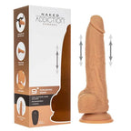 Naked Addiction 9 Inch Thrusting Dildo Caramel Realistic Default Title > Dildos > Thrusting Dildos