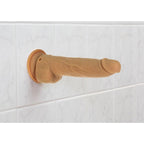 Naked Addiction 9 Inch Thrusting Dildo Caramel Realistic > Dildos > Thrusting Dildos