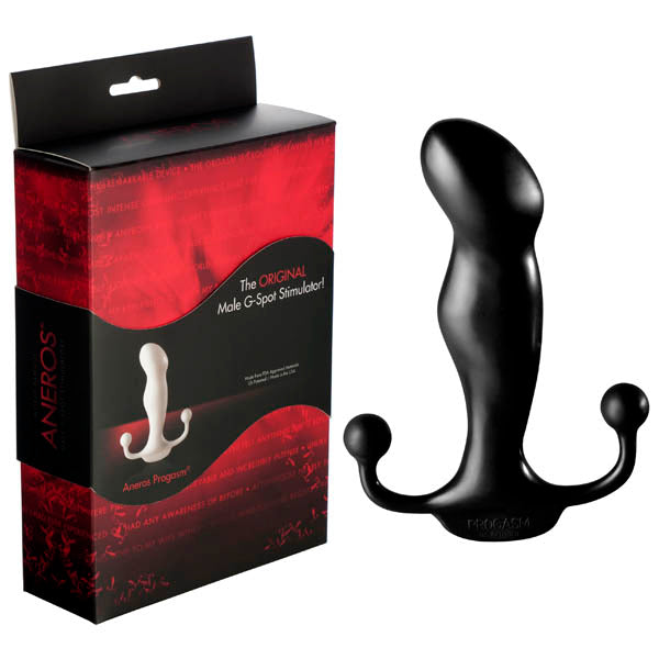 Aneros Progasm Black Ice Prostate Massager 5.5 Inches Black > Anal Range > Prostate Massagers