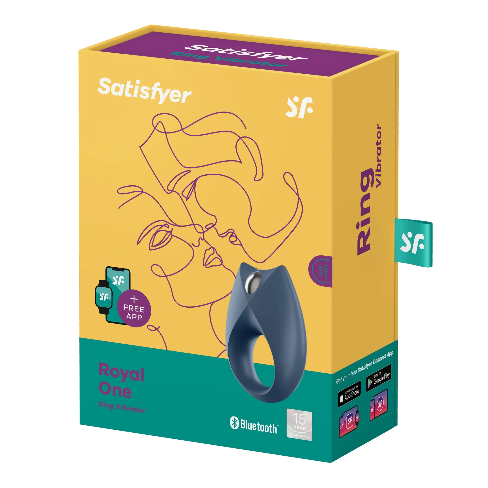 Satisfyer Royal One – App Enabled Silicone Cock Ring > Sex Toys > Remote Control Toys